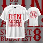 Fehér I Belive in Angels póló